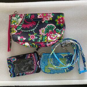 Vera Bradley Bundle of 3 Wristlets | perfect condition